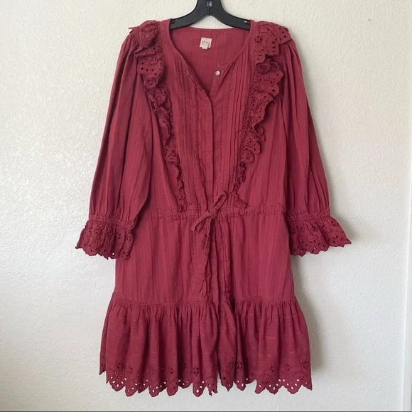 COPY - Rebecca Taylor La Vie Dobby Dress - Picture 4 of 10